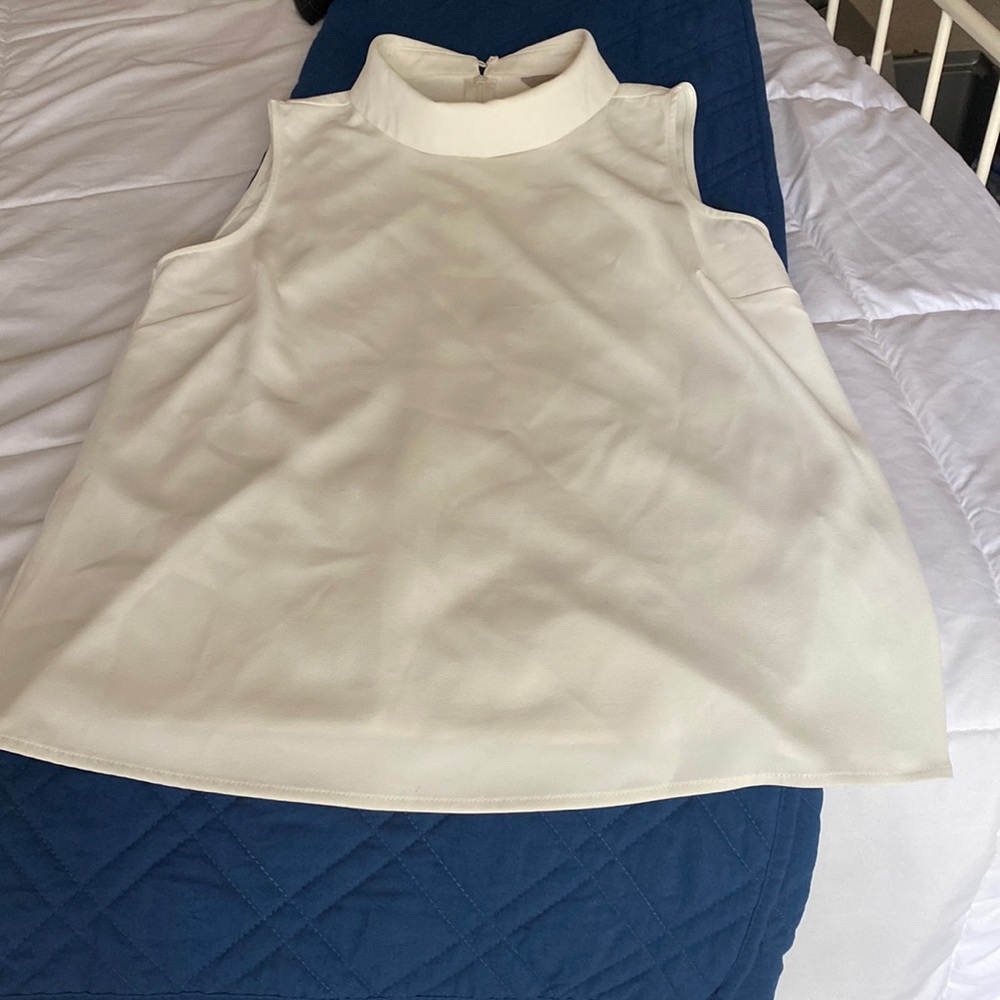 White shell top H&M size 8